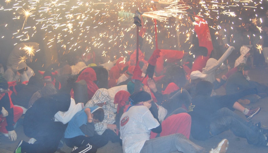 Correfoc de Llefià